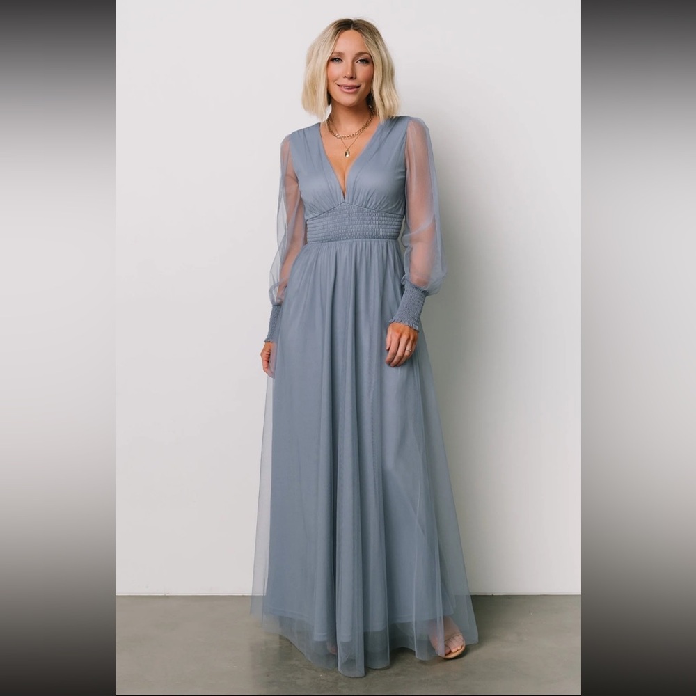 Tulle Maxi Dress - Baltic Born